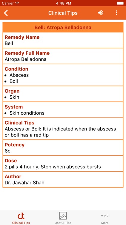 Homeopathy Clinical Tips