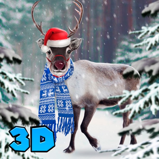 Christmas Deer Rudolph: Animal Survival 3D Full Icon
