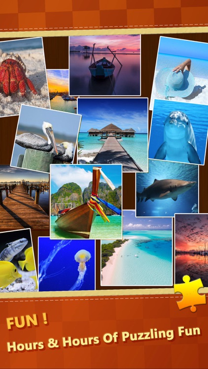 Puzzle Ocean - Kids Jigsaw Puzzles Sliding Game screenshot-3