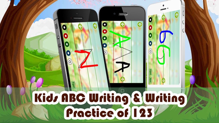 Kids Learn Write Letters ABC 123 screenshot-2