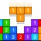 Number-tris is a block matching puzzle game that combines number rules with retro block puzzles