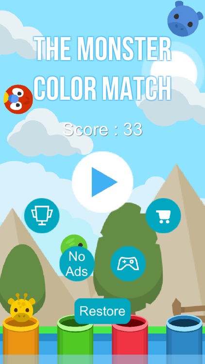 The Monster Color Match - Choose to Left and Right screenshot-3