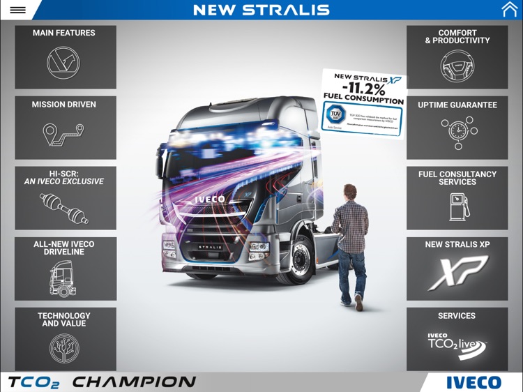 IVECO NEW STRALIS for iPad