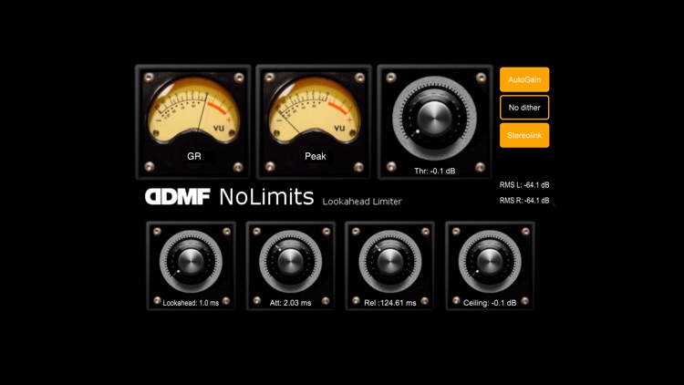 NoLimits AU Limiter by DDMF