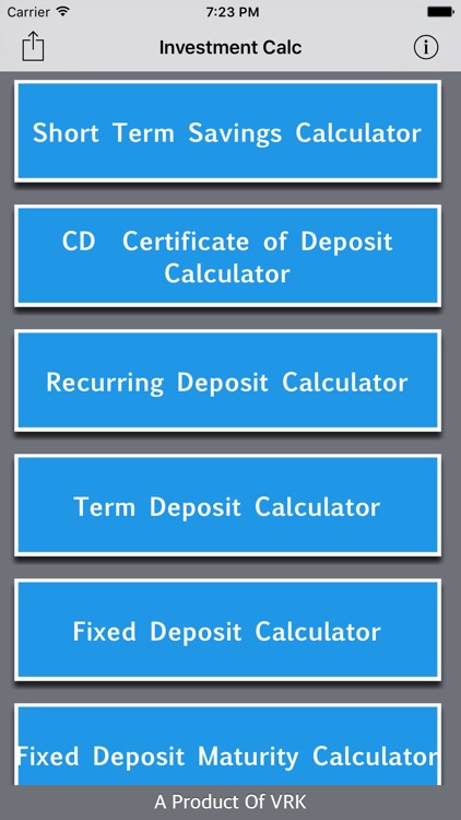 Investment Calc