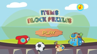 How to cancel & delete Items Block Puzzles - Kids & Toddlers Games from iphone & ipad 1