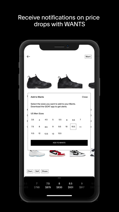 GOAT – Sneakers & Apparel Screenshot