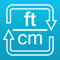 App Icon for Feet to centimeters and cm to ft length converter App in Slovakia IOS App Store