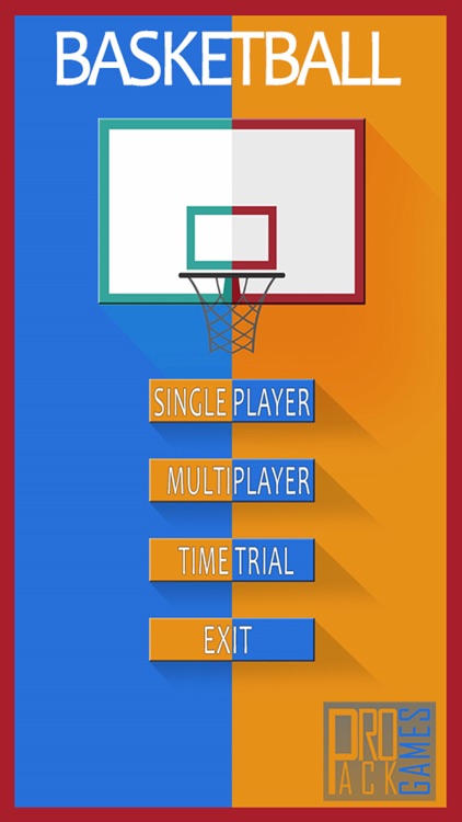 Classic Multiplayer Basketball game: Flick & Throw screenshot-3