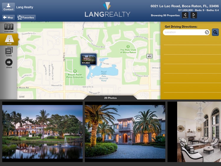 Lang Realty for iPad