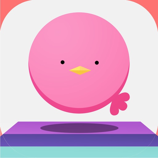 Fat Birdy White World Jump icon