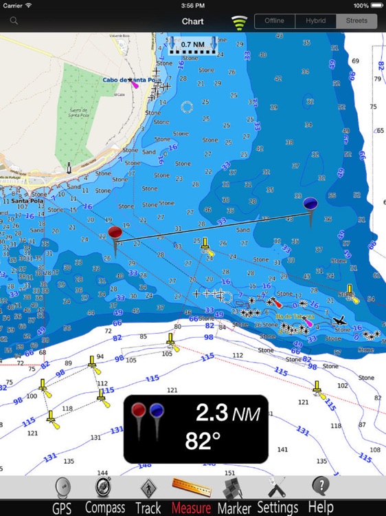 Valencia Nautical Charts Pro