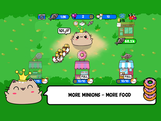 Princess Cat Nom Nom Clicker Idle By Evolution Games Gmbh Ios - roblox nom nom nom sound
