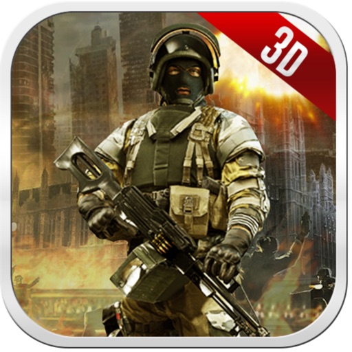 Terrorist War 3D Icon