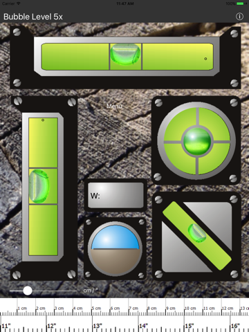 Bubblelevel 5x - náhled