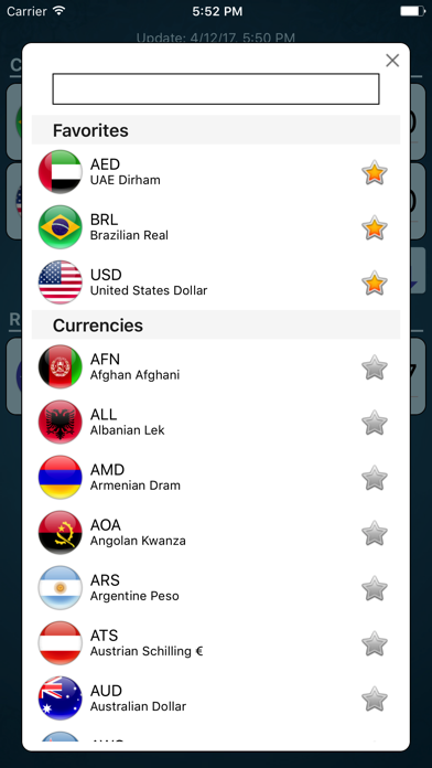 Currency X (Converter) screenshot 2