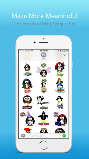 Penguin Lifemoji - Funny Emoji for Messaging(圖4)-速報App