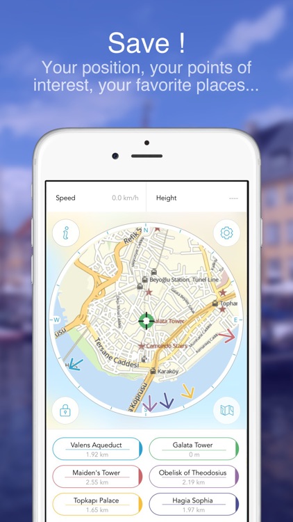 Istanbul on Foot : Offline Map
