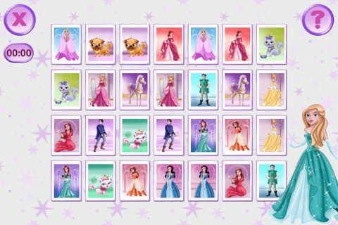 Princess Pairs - Games for Girls screenshot 2