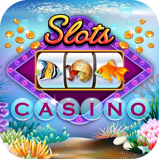 Slots - Underwater World Slot Levers iOS App