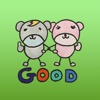 Abner And Anton The Friendly Bears Stickers