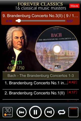 [16 CD] Forever Classics[16 classical masters] screenshot 2