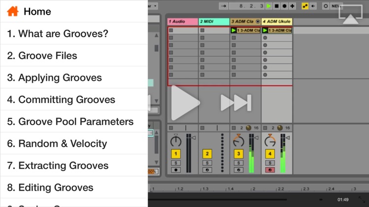 FastTrack™ For Ableton Live Groove Pool