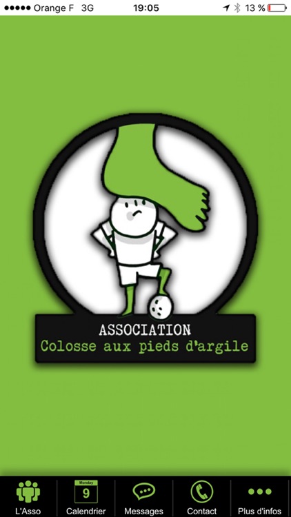 COLOSSE AUX PIEDS D'ARGILE