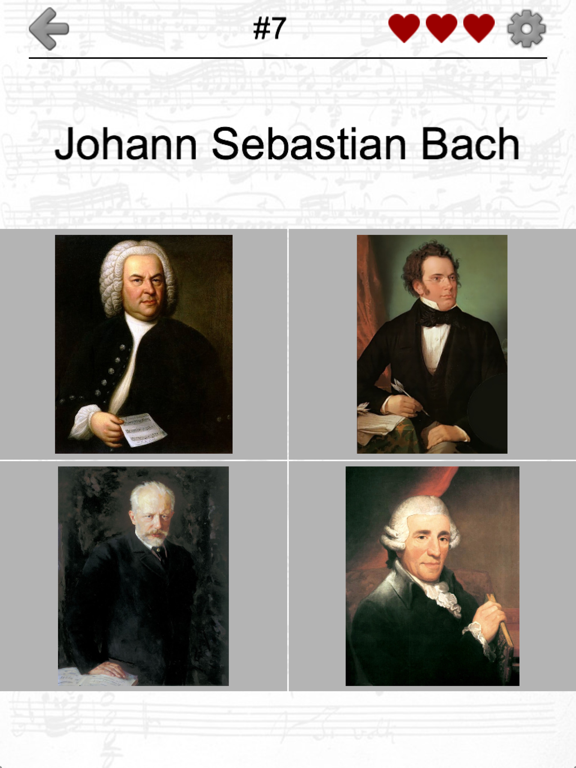 Famous Composers of Classical Music: Portrait Quiz screenshot 2