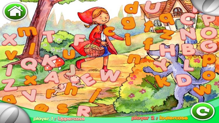 Little Red Riding Hood Alphabet Learning Game