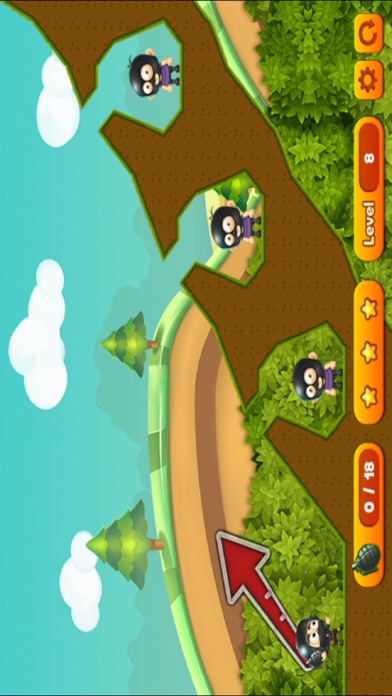 Grenade Toss Puzzle screenshot 3