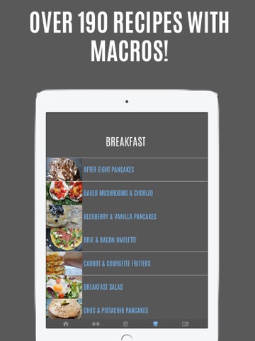 Gymster - Gym Workouts & IIFYM Diet Meal Recipes screenshot 3