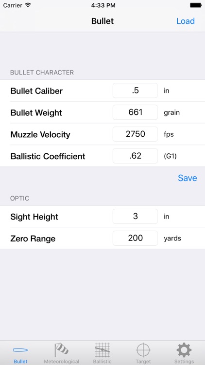 SBC - Ballistic calculator: ballistics trajectory screenshot-3