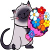 Samu The Siamese Cat. Vol.2 stickers by GET Media