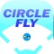 Circle Fly is a game where the player must tap to fly and help the bird make it through the gaps