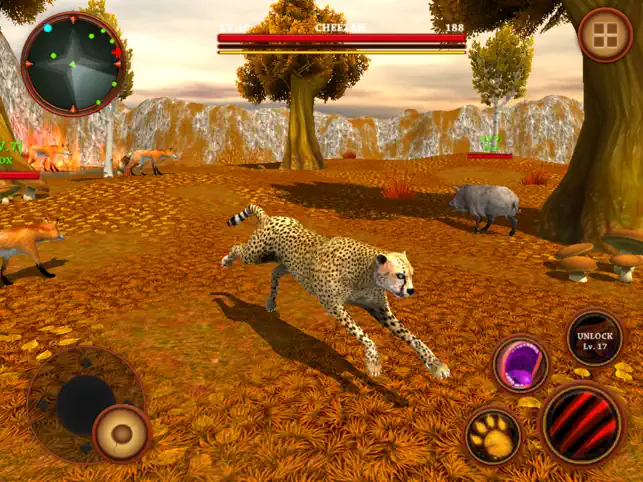 Imágen 3 Salvaje Guepardo Simulador Juego - Animales Lucha iphone