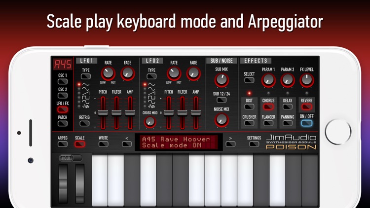 Poison-202 Vintage MIDI Synthesizer screenshot-3