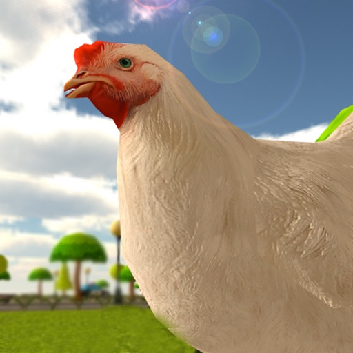Crazy 3D Chicken Run Simulator Icon