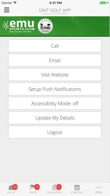 Emu Sports Club - Leonay Golf