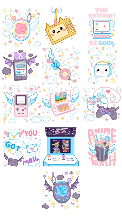 Precious Tech- Kawaii Animated Stickers