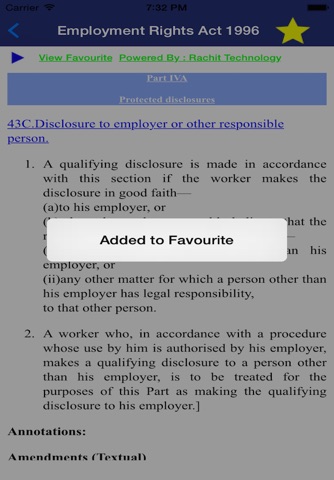 Employment Rights Act 1996 screenshot 3