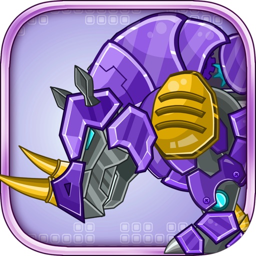 Assembly machines Rhino: Robot zoo series-2 player iOS App
