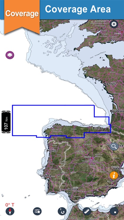 Spain Atlantic Nautical Charts