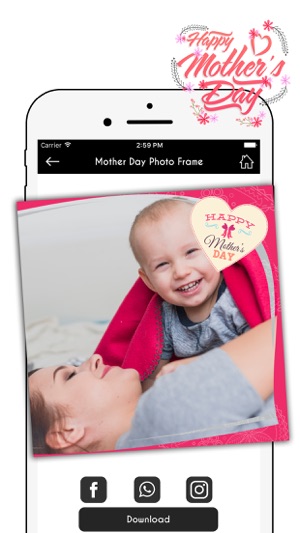 Happy Mother's Day Photo Frame(圖4)-速報App