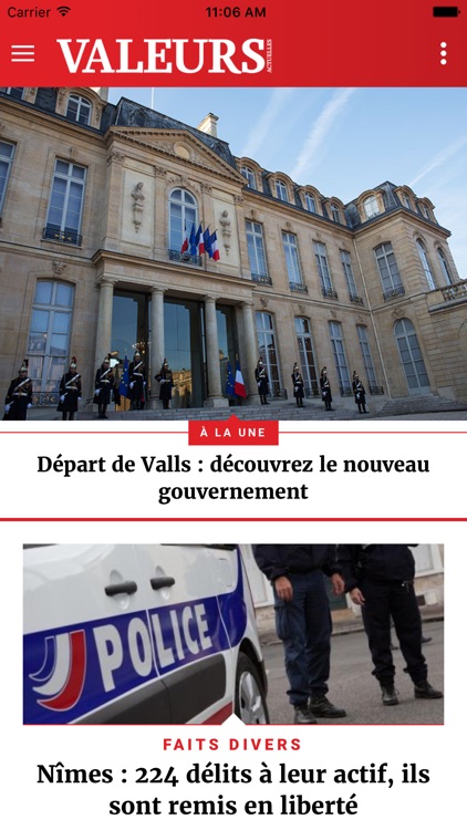 Valeurs actuelles