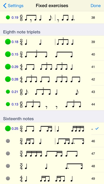Rhythm Sight Reading Trainer screenshot-3