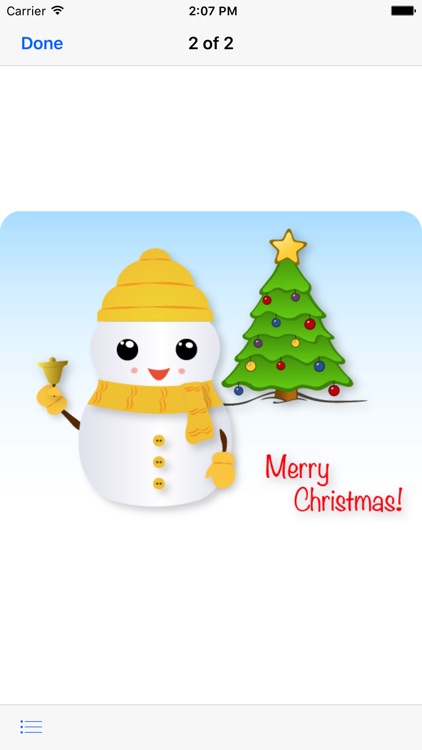 Little Snowman - Christmas Holiday Emoji screenshot-4