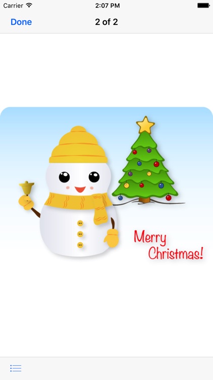 Little Snowman - Christmas Holiday Emoji screenshot-4