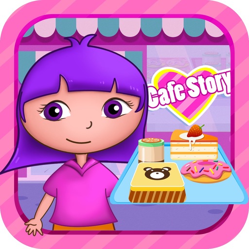 Anna cake dessert cafe - free kids restaurant game Icon