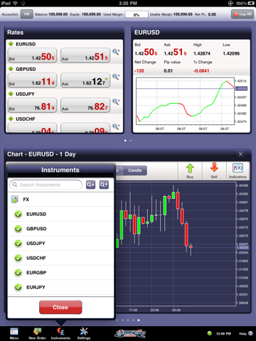 LION Trading Platform for iPad screenshot 4